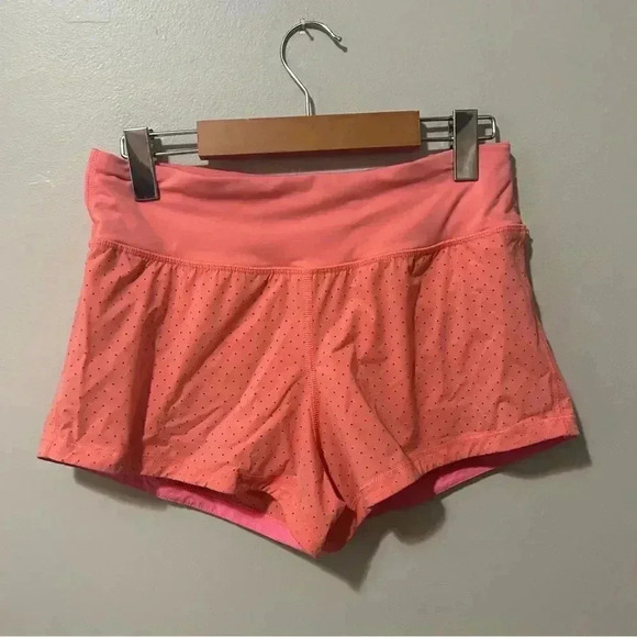 Lululemon Final Lap Short (2.5") Pop Orange  4 - Picture 6 of 10